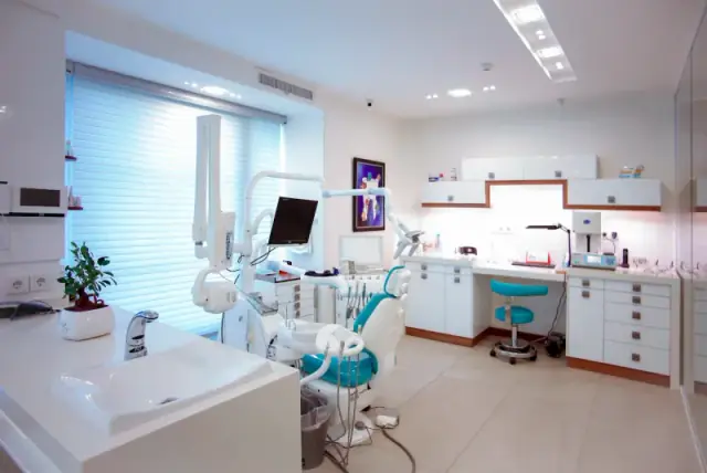 Modern high-tech dental clinic in Mexico